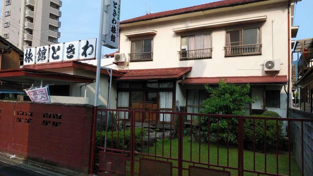 Walking Pilgrimage Hotel Tokiwa Ryokan Ózu Kültér fotó