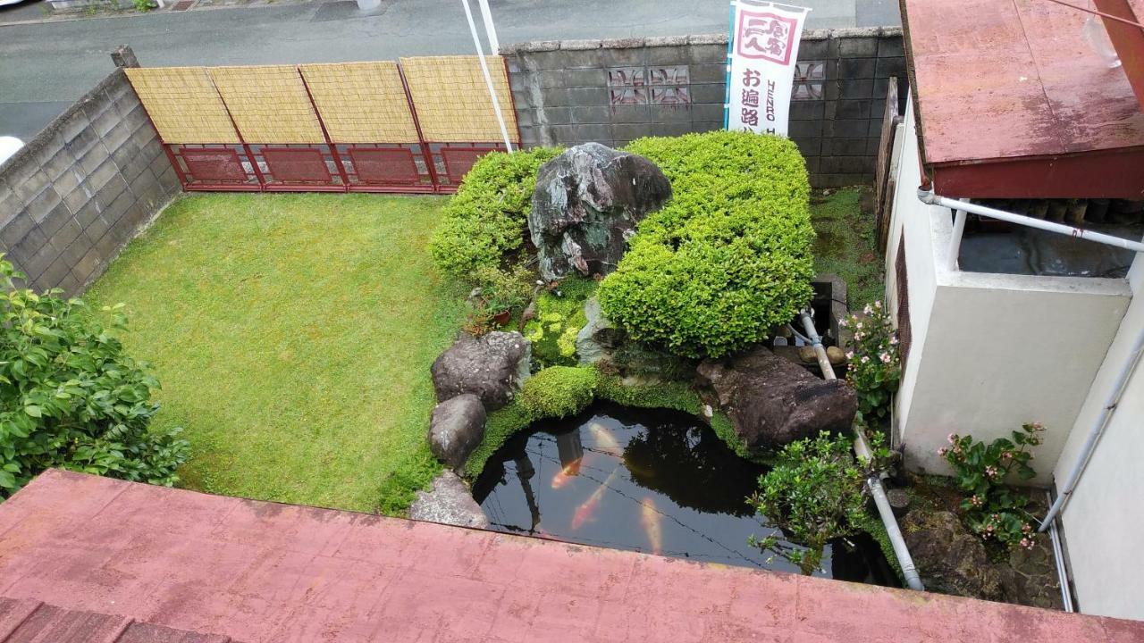 Walking Pilgrimage Hotel Tokiwa Ryokan Ózu Kültér fotó