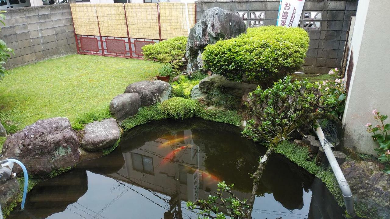 Walking Pilgrimage Hotel Tokiwa Ryokan Ózu Kültér fotó