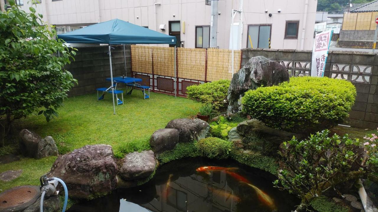Walking Pilgrimage Hotel Tokiwa Ryokan Ózu Kültér fotó